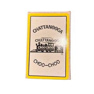 Chattanooga Choochoo Train Souvenir Vintage Playing Cards